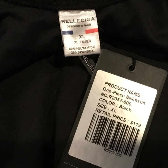 Relleciga Women’s One Piece Ruffle Bathing Suit - Picture 5 of 5